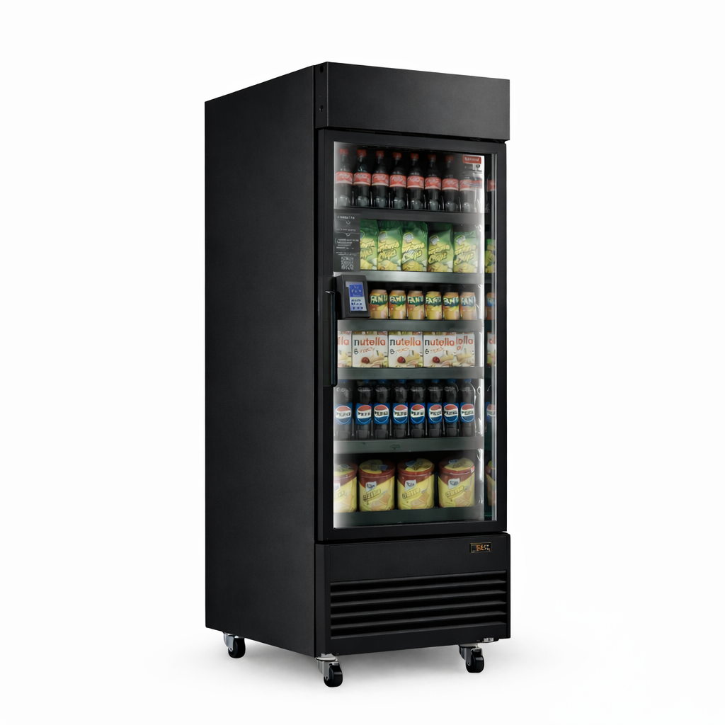 PopBox vending machine, black finish